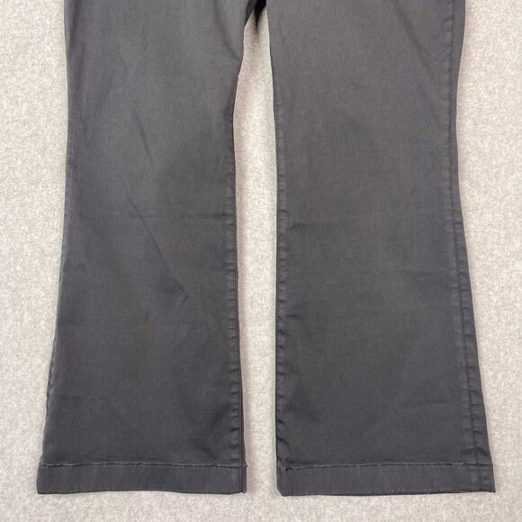 Madewell Womens 31 Kick Out Crop Pants in Dark Pavement - Picture 3 of 10